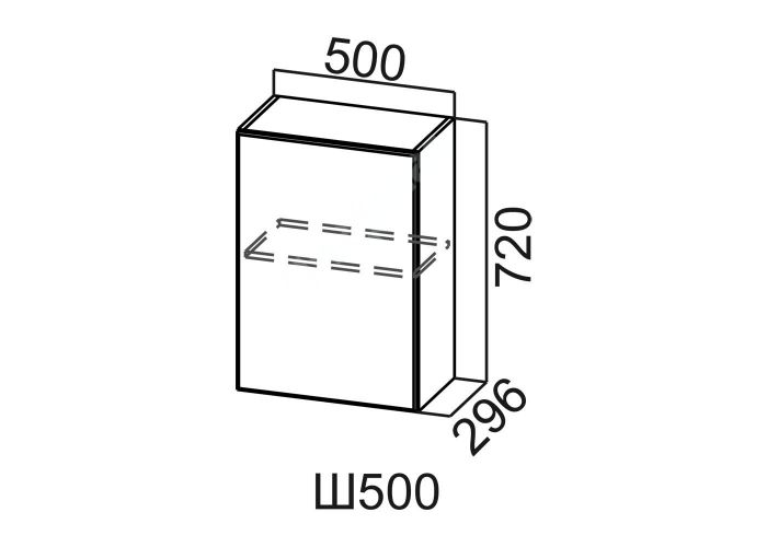 Вектор, Ш500/720 Шкаф навесной 500/720
