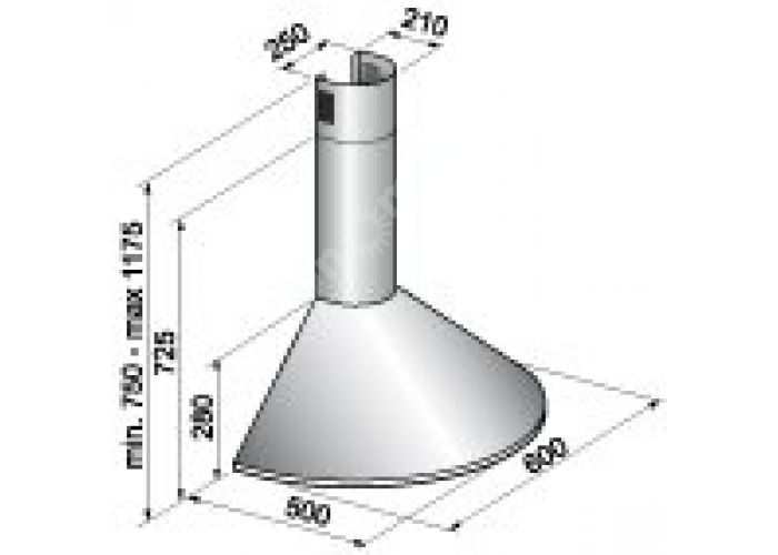 Korting вытяжка KHC 6930 RC