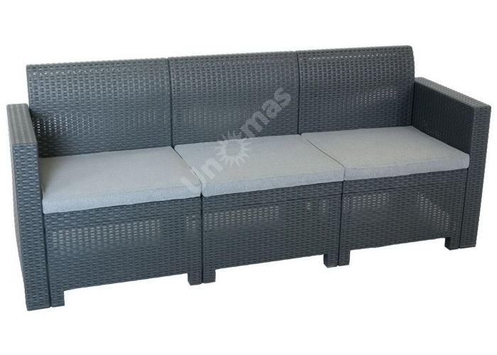 Nebraska Sofa 3 диван трехместный