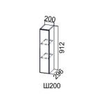 Модус, Ш200/912 Шкаф навесной